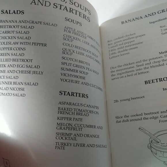 Food on Table Recipes from Friends of Bowes Museum ENGLAND UK Cookbook Booklet‎ - Picture 7 of 11